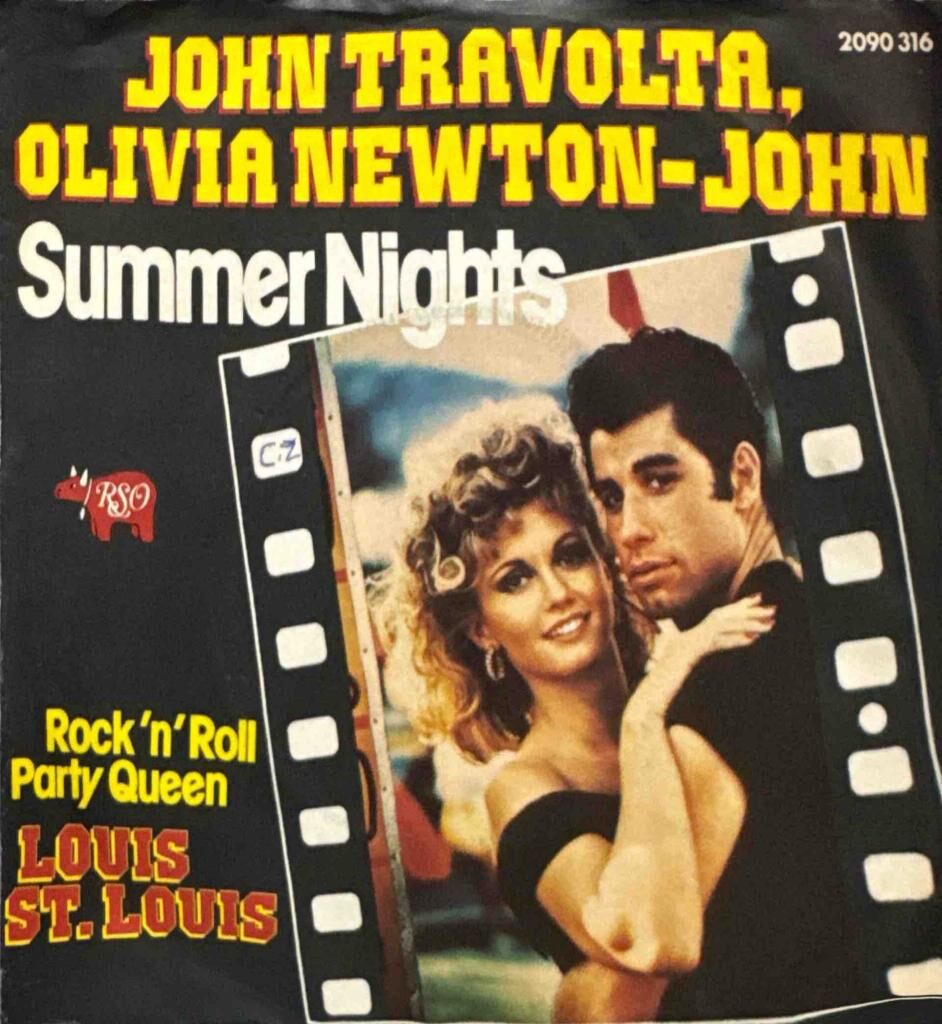 John Travolta, Olivia Newton-John – Summer Nights 45'lik