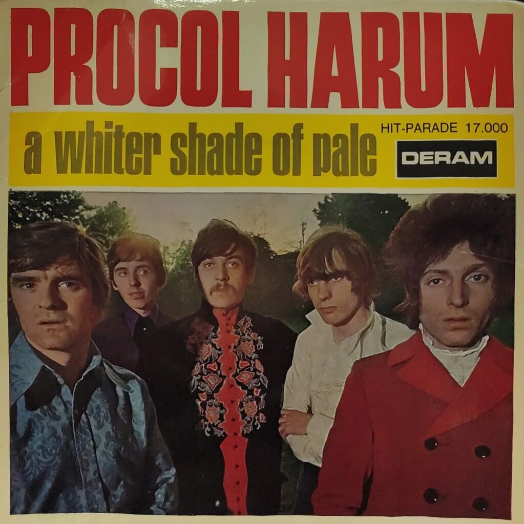 Procol Harum – A Whiter Shade Of Pale 45'lik