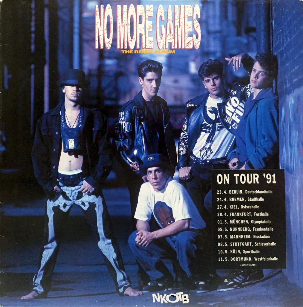 New Kids On The Block – No More Games (The Remix Album) LP