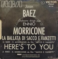 Joan Baez & Ennio Morricone – La Ballata Di Sacco & Vanzetti 45'lik