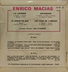 Enrico Macias – La Lavande 45'lik