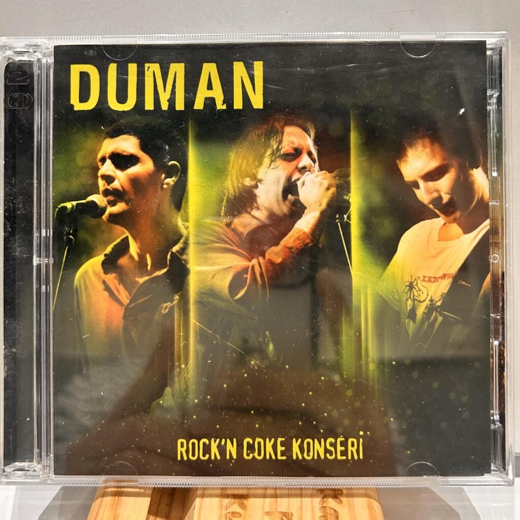 CD+DVD Duman – Rock'n Coke Konseri CD+DVD