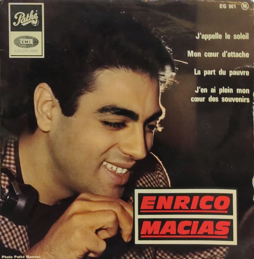 Enrico Macias – J'appelle Le Soleil 45'lik