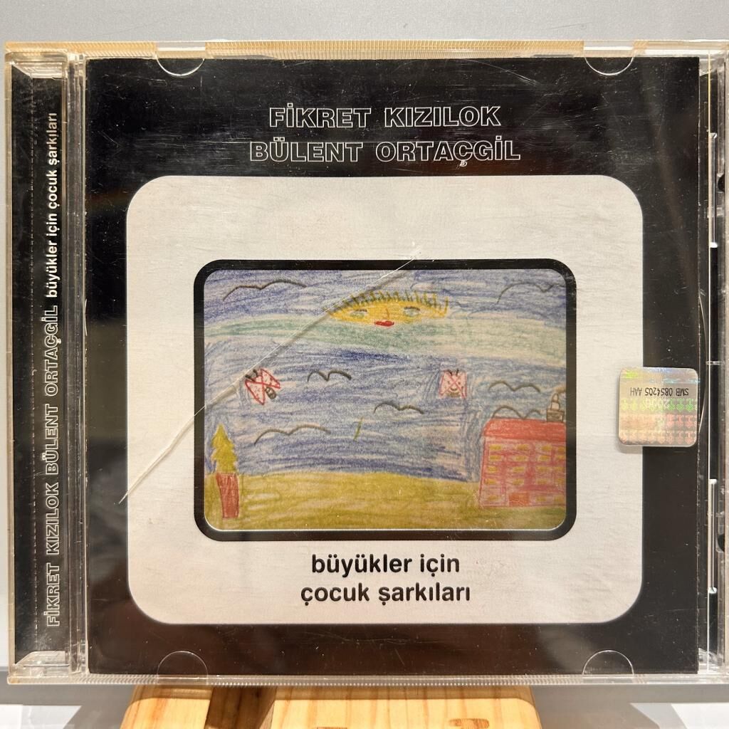 DİKKAT CD CD Fikret Kızılok & Bülent Ortaçgil ‎– Büyükler İçin Çocuk Şarkıları CD CD