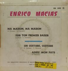 Enrico Macias – Adieu Mon Pays 45'lik