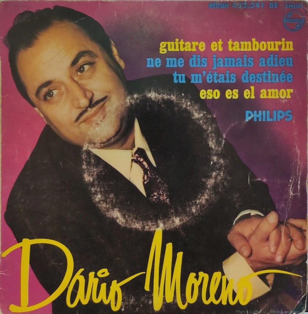 Dario Moreno – Guitare Et Tambourin  45'lik
