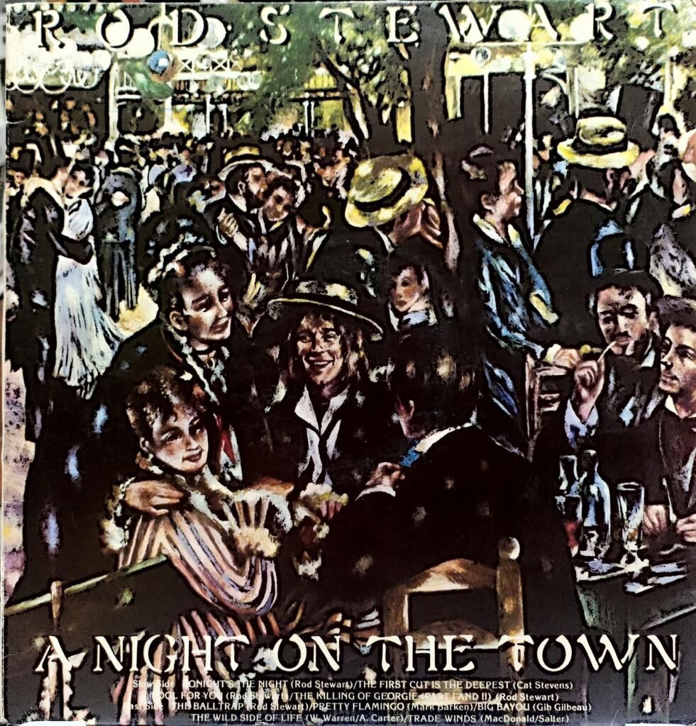Rod Stewart – A Night On The Town LP