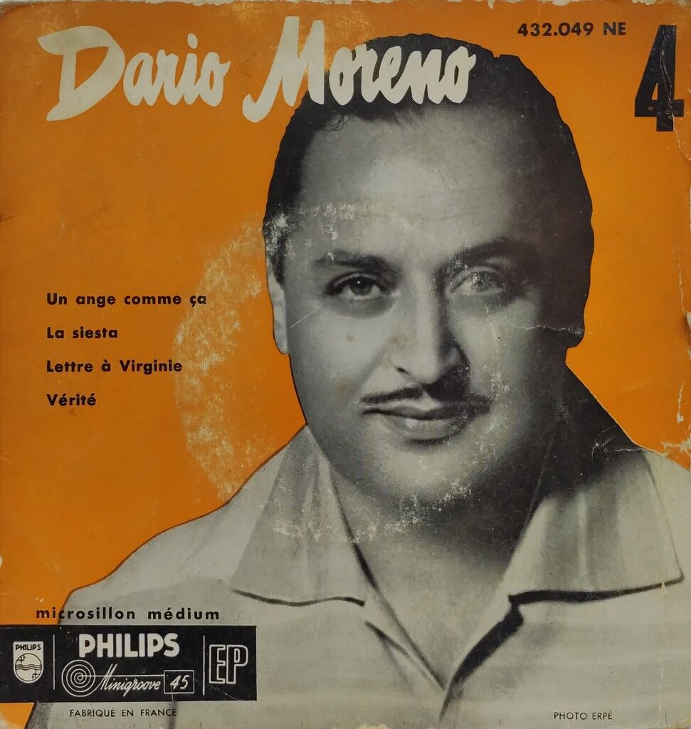 Dario Moreno – 4 - Un Ange Comme Ça 45'lik