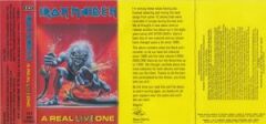 DİKKAT KASET !!! Iron Maiden – A Real LIVE One Kaset