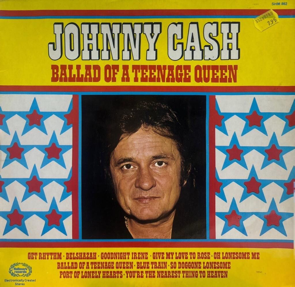 Johnny Cash – Ballad Of A Teenage Queen 1970LER İNGİLTERE BASKI LP