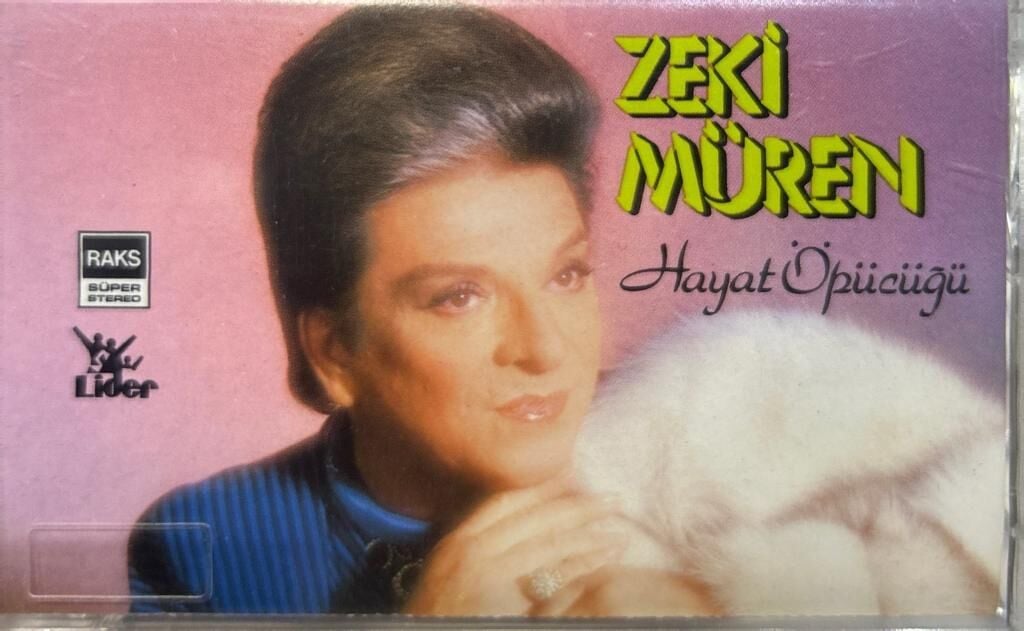 KASET Zeki Müren ‎– Hayat Öpücüğü 1984 BASKI KASET