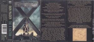DİKKAT KASET !!! Iron Maiden – The X Factor Kaset