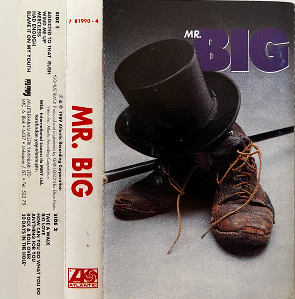 DİKKAT KASET !!! Mr. Big – Mr. Big Kaset