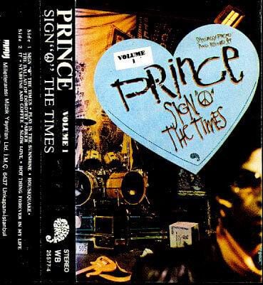 DİKKAT KASET !!! Prince – Sign ''O'' The Times Volume 1 Kaset