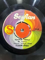 Yıldırım Gürses ‎– Gurbet / Aşkımın Vebali 1972 BASKI 45LİK