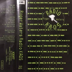 DİKKAT KASET !!! Roger Waters – Radio K.A.O.S. Kaset