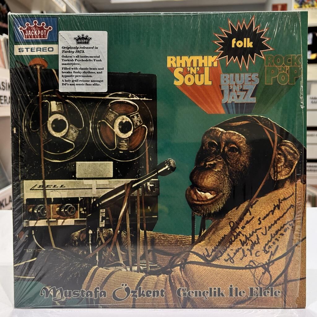 Mustafa Özkent Ve Orkestrası – Gençlik İle Elele 2016 BASKI LP