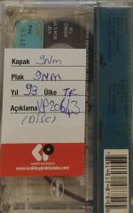 DİKKAT KASET !!! Tears For Fears – Elemental Kaset
