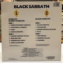 Black Sabbath ‎– Sabbath Bloody Sabbath / Black Sabbath 1988 BASKI LP İKİ ALBÜM BİRARADA