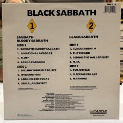 Black Sabbath ‎– Sabbath Bloody Sabbath / Black Sabbath 1988 BASKI LP İKİ ALBÜM BİRARADA