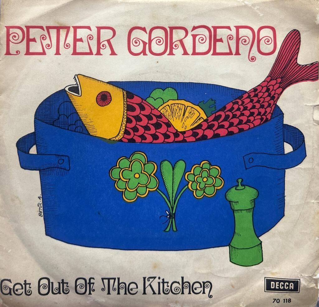 Peter Gordeno ‎– Get Out Of The Kitchen/Mind Excursion 1970 BASKI 45LİK
