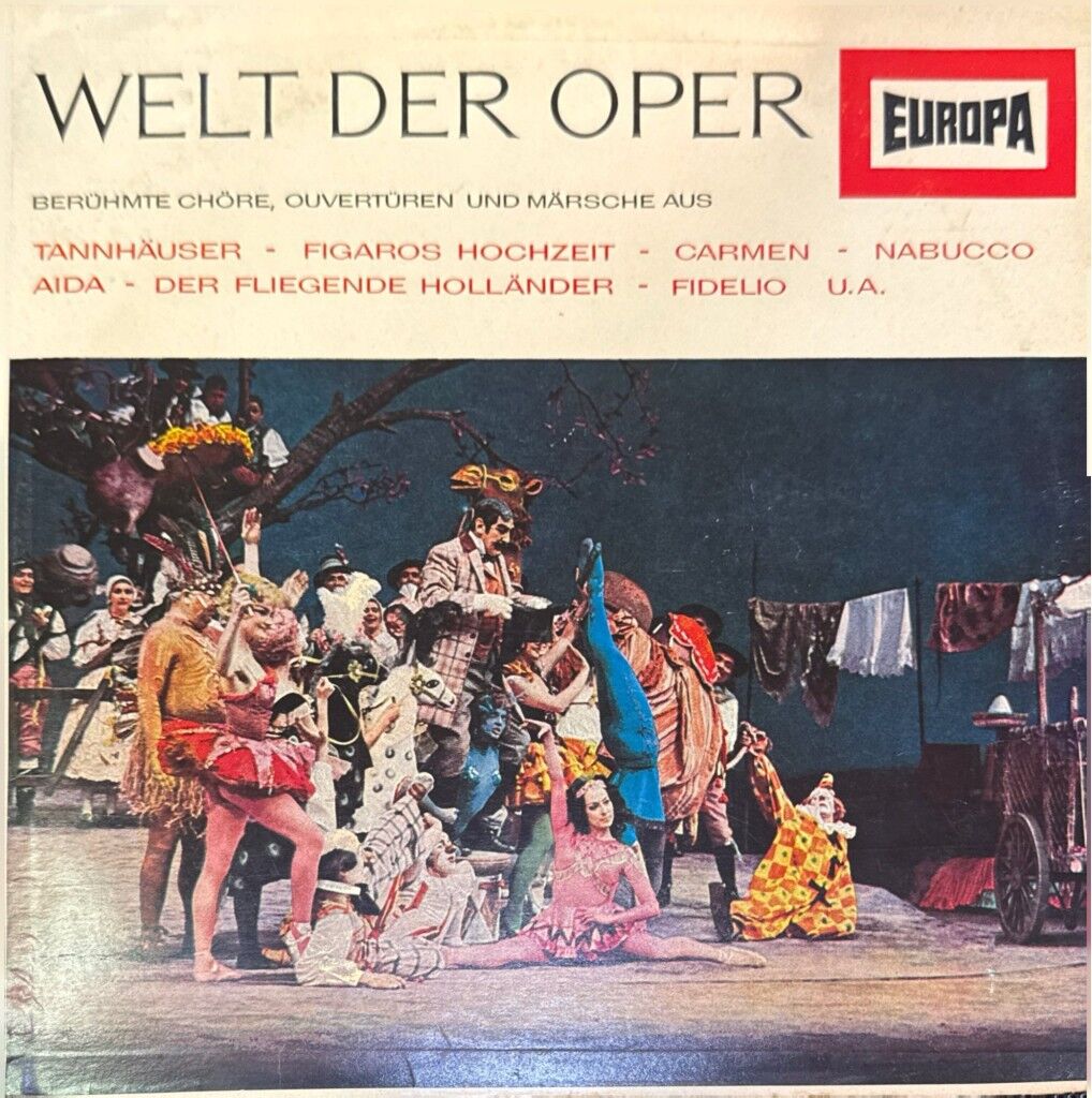 Chor Der Hamburgischen Staatsoper Und Orchester Der Hamburgischen Staatsoper, Das Londoner Philharmonische Orchester – Welt Der Oper
