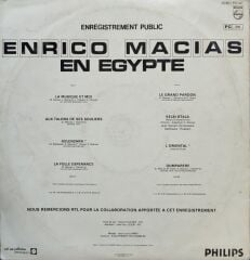 Enrico Macias – En Egypte LP