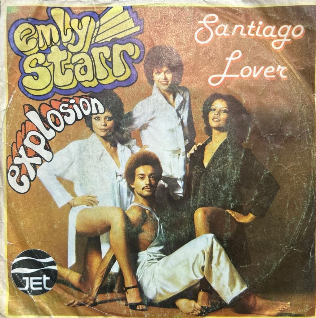Emly Starr Explosion ‎– Santiago Lover 1979 BASKI 45LİK