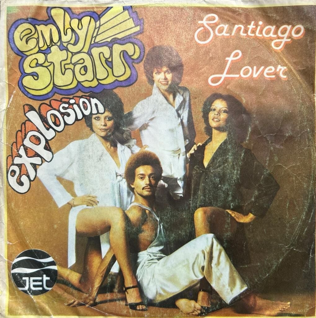 Emly Starr Explosion ‎– Santiago Lover 1979 BASKI 45LİK