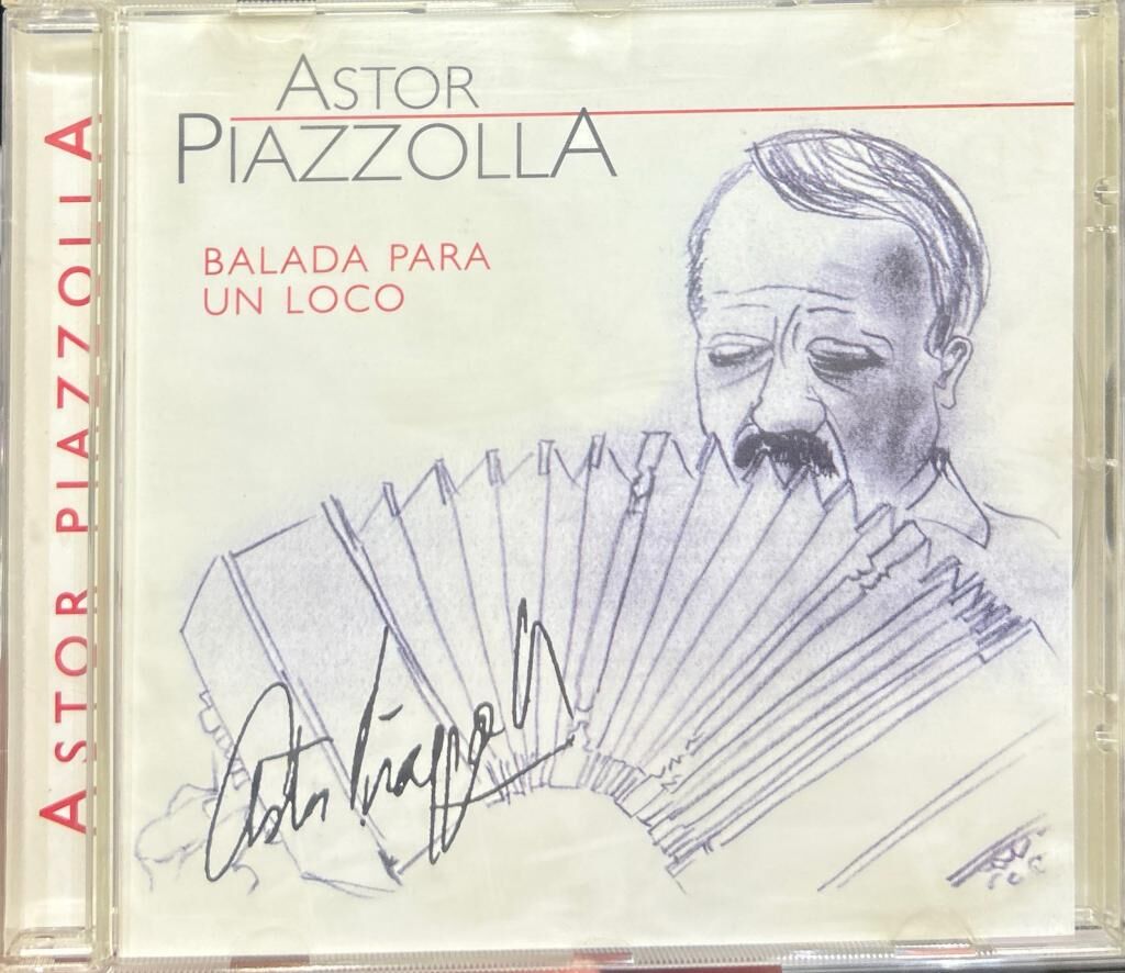 DİKKAT DİKKAT CD Astor Piazzolla - Balada Para Un Loco 2000ler BASKI CD