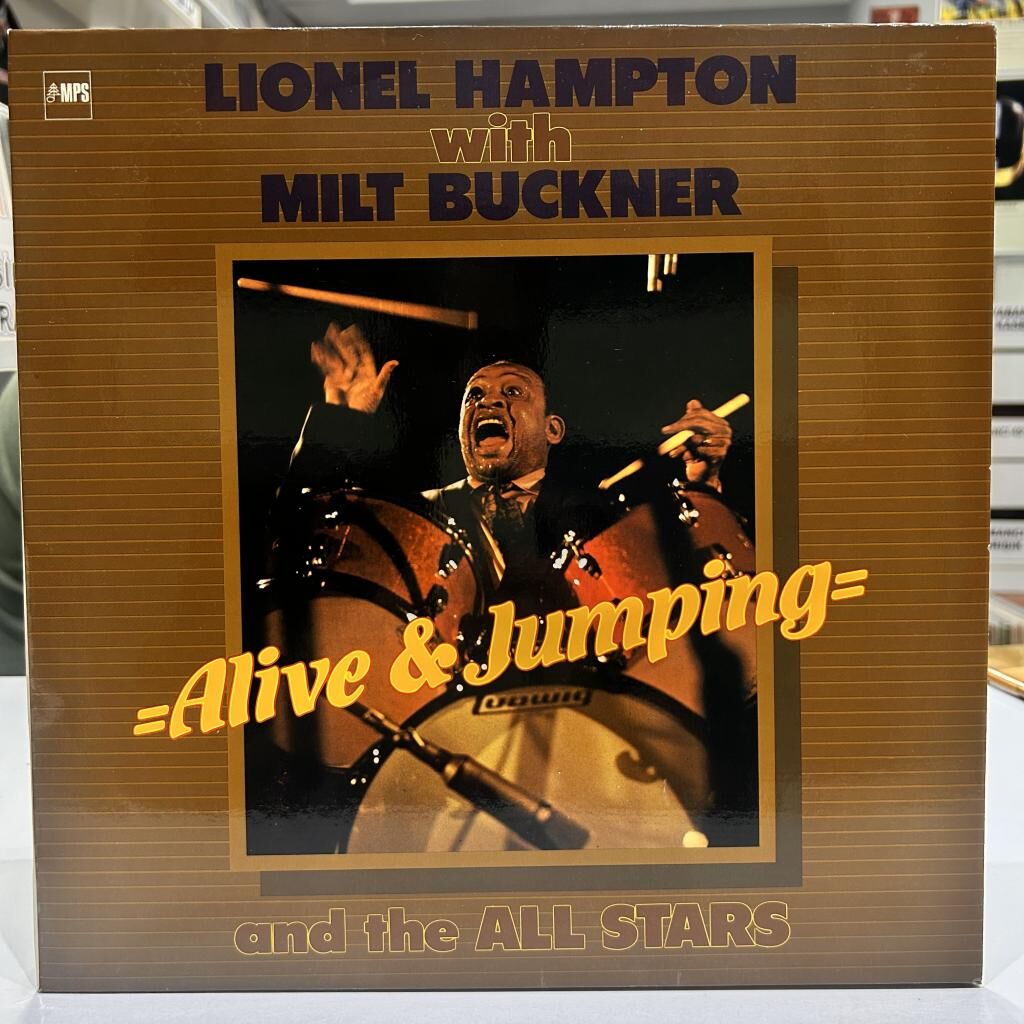 Lionel Hampton With Milt Buckner ‎– Alive & Jumping 1978 BASKI LP