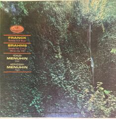 Franck*, Brahms*, Yehudi Menuhin, Hephzibah Menuhin – Sonata In A Major / Sonata No. 3 In D Minor, Op. 108