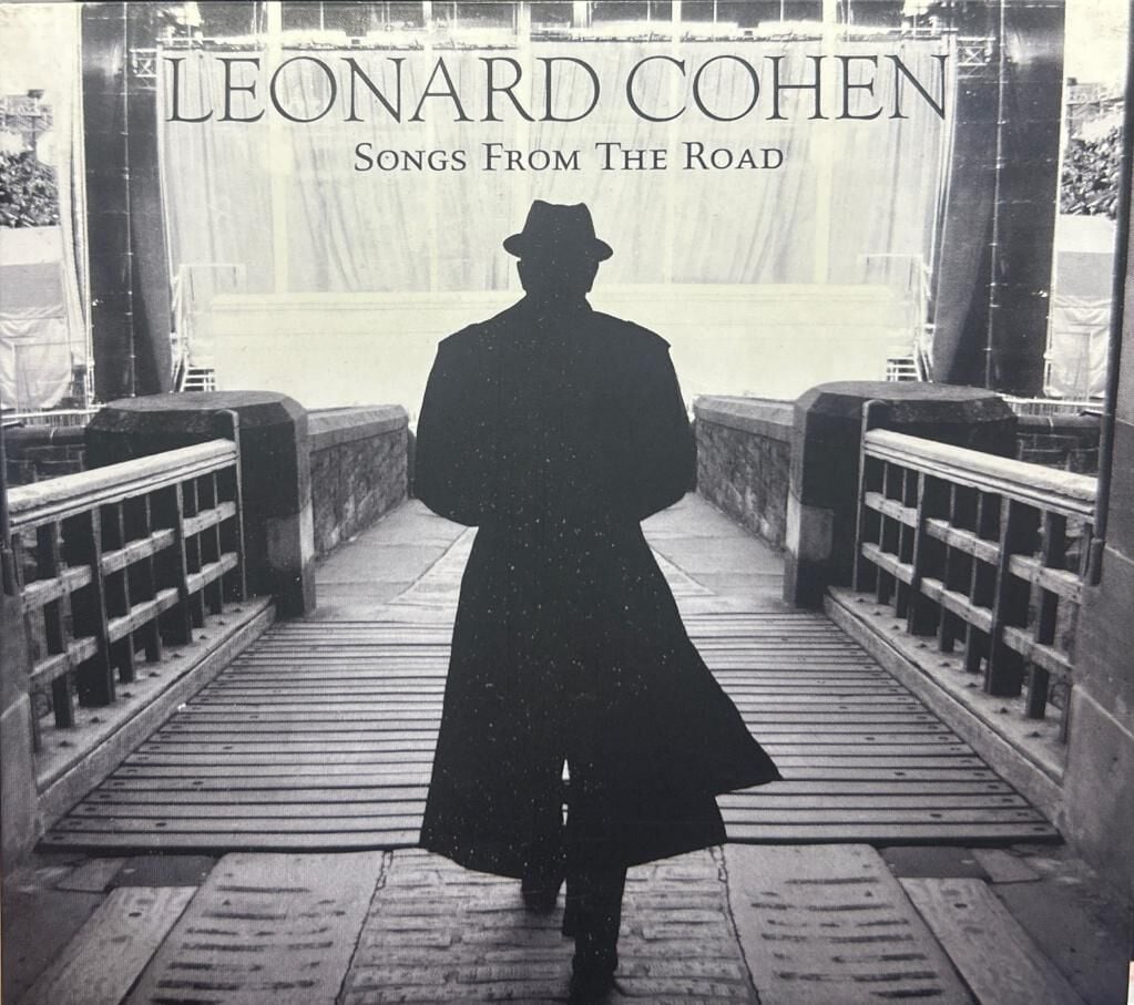 DİKKAT MÜZİK CD'sidir PLAK Değildir Leonard Cohen – Songs From The Road 2010 BASKI CD+DVD