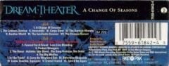 DİKKAT KASET !!! Dream Theater – A Change Of Seasons Kaset