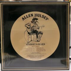 Allen Hulsey ‎– Whiskey & Blues (Triple Distilled Matured & Recorded In Istanbul) YEŞİL RENKLİ PLAK LP