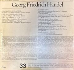 G·F·Händel*, Rudolf Ewerhart, Collegium Aureum – Orgelkonzerte