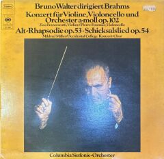 Johannes Brahms - Columbia Symphony Orchestra, Bruno Walter, Pierre Fournier, Zino Francescatti – Bruno Walter Dirigiert Brahms- Konzert Für Violine, Violoncello Und Orchester A-Moll Op.102
