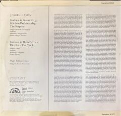 Joseph Haydn, Prager Sinfonie-Orchester*, Martin Turnovský – Sinfonie In G-Dur Nr. 94 «Mit Dem Paukenschlag» / Sinfonie In D-Dur Nr. 101 «Die Uhr»