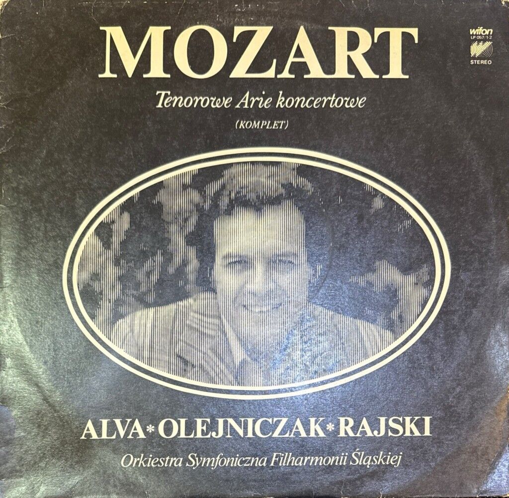 Mozart*, Alva* / Olejniczak* / Rajski* / Orkiestra Symfoniczna Filharmonii Śląskiej – Tenorowe Arie Koncertowe (Komplet)