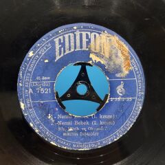 NURETTİN DADALOĞLU - NENNİ BEBEK 1. VE 2. KISIM / 1- Oku Güzelim   2- Ne Feryat Edersin 1968 BASKI 45LİK