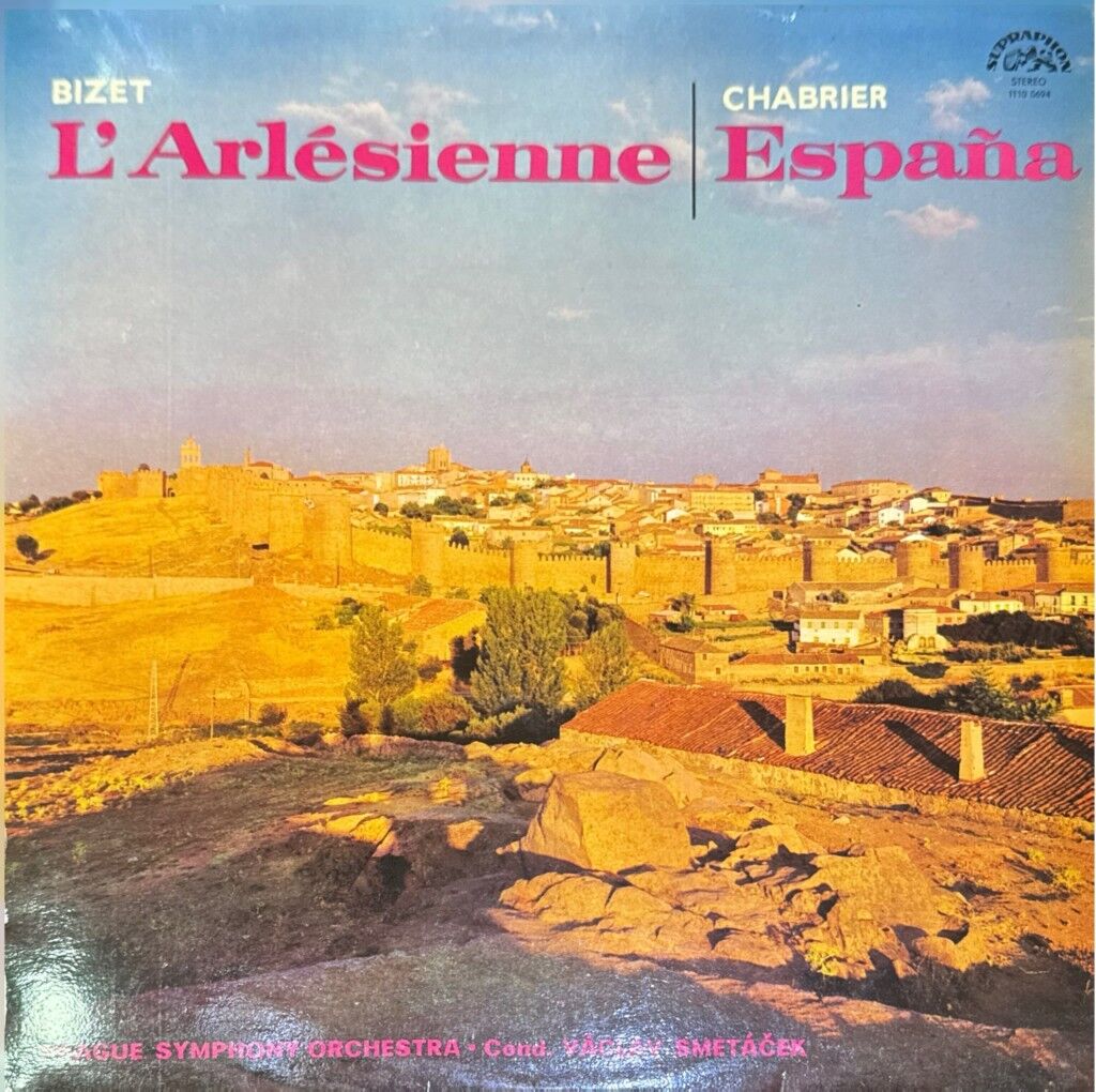 Bizet* / Chabrier*, Prague Symphony Orchestra*, Václav Smetáček – L'Arlésienne / España