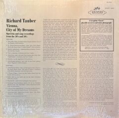 Richard Tauber – Vienna, City Of My Dreams