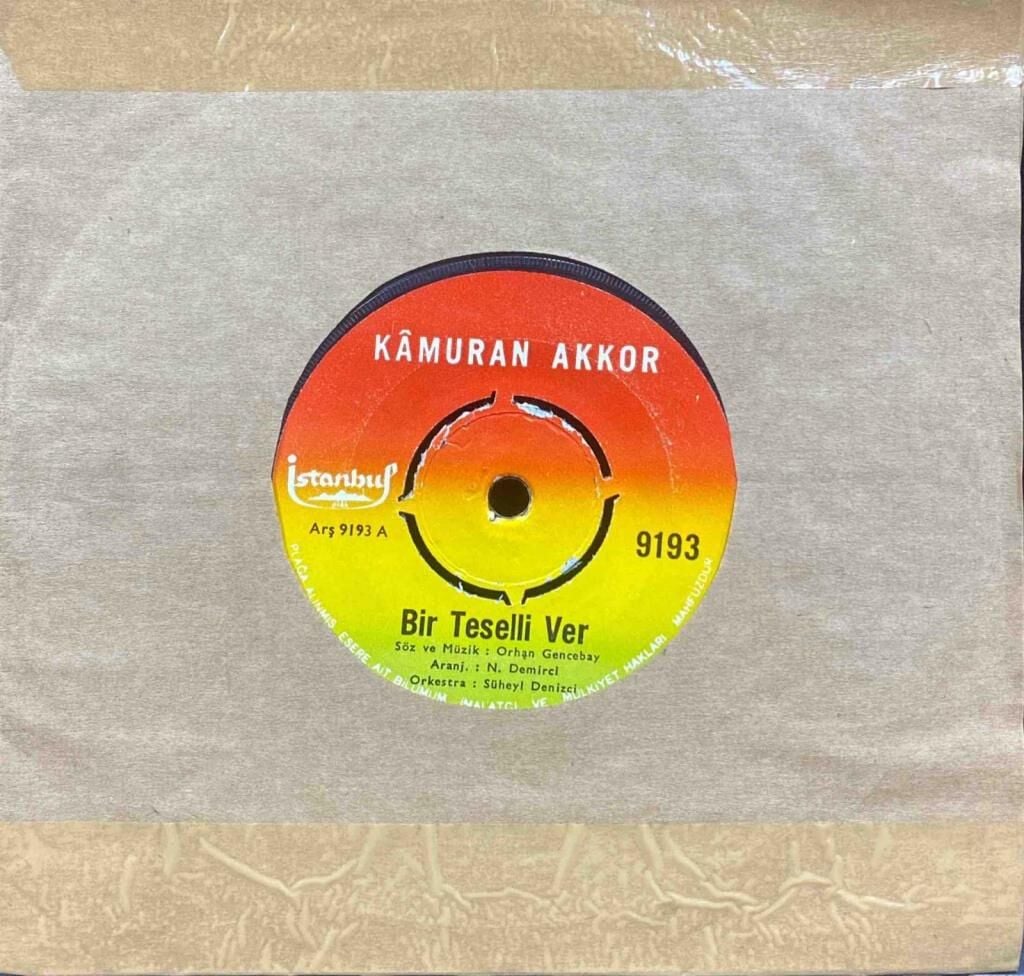 Kâmuran Akkor – Bir Teselli Ver / Tövbeler Olsun 45'lik