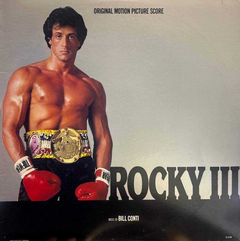 Bill Conti – Rocky III SOUNDTRACK 1982 BASKI LP