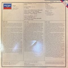 Poulenc* / Bizet* - Sylvia Greenberg • Gösta Winbergh, Choeur De La Radio Suisse Romande* • Choeur Pro Arte De Lausanne*, L'Orchestre De La Suisse Romande, Jesus Lopez-Cobos* – Gloria / Te Deum