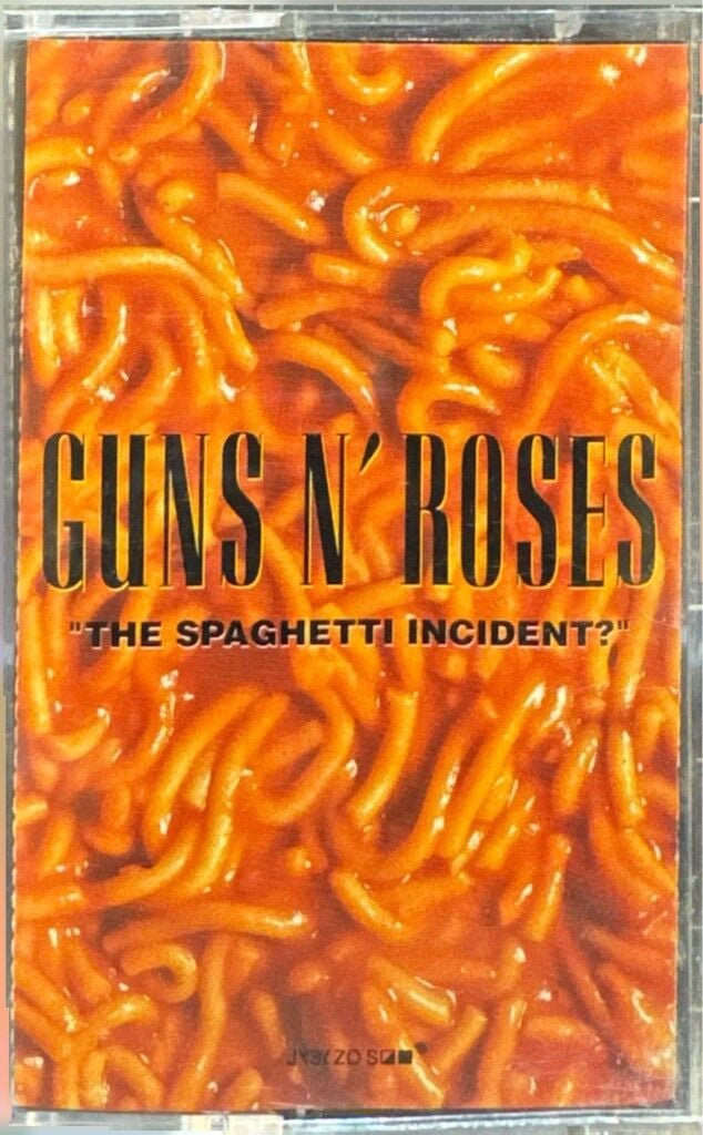 DİKKAT KASET !!! Guns N' Roses – ''The Spaghetti Incident?'' Kaset