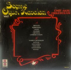 Ümit Aksu Orkestrası ‎– Seçme Oyun Havaları Vol. 1 DÖNEM RENKLİ LP