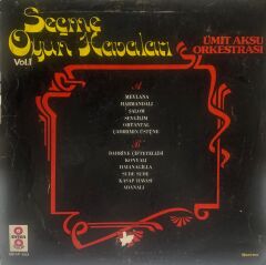 Ümit Aksu Orkestrası ‎– Seçme Oyun Havaları Vol. 1 DÖNEM RENKLİ LP
