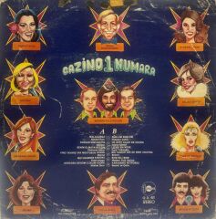 Gazino 1 Numara - NÜKHET DURU , GÖKBEN KAMURAN AKKOR ERTAN ANAPA NEBAHAT ÇEHRE SELMA GÜNERİ SUNA YILDIZOĞLU MODERN FOLK ÜÇLÜSÜ 1980 BASKI LP