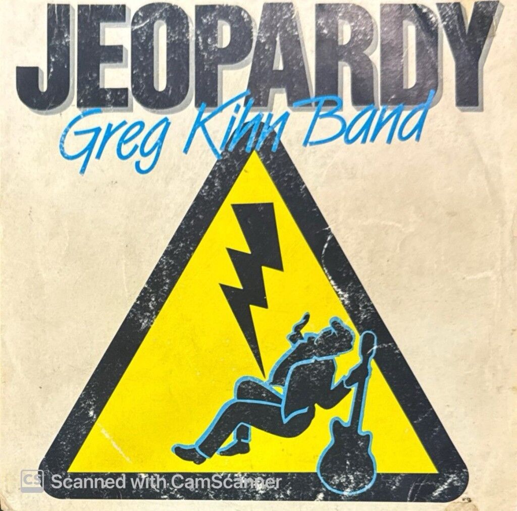 Greg Kihn Band – Jeopardy 45'lik